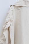 SWAYINGKNIT Oversized trench coat SW22AW1T95 warm white